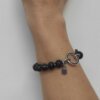 IMG_20241126_151144 Minimalist bracelet with unique marble beads and silver accents for modern women