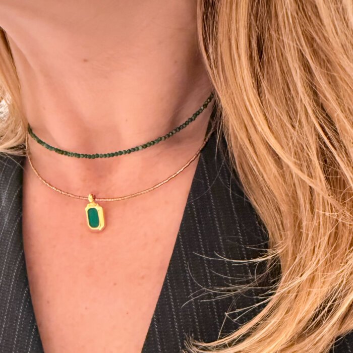 Žalias dviejų vėrinių rinkinys