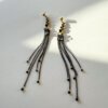 Long statement earrings