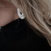 earrings Silver plated stud earrings