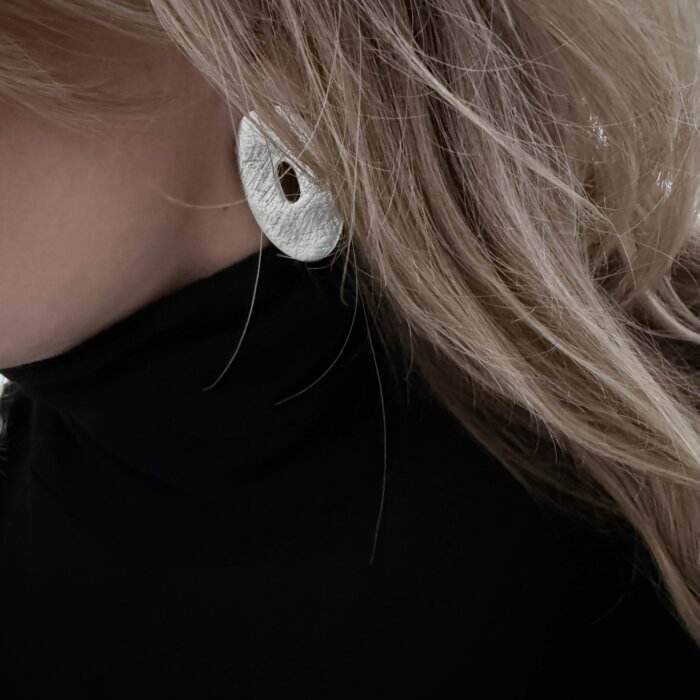 earrings Silver plated stud earrings