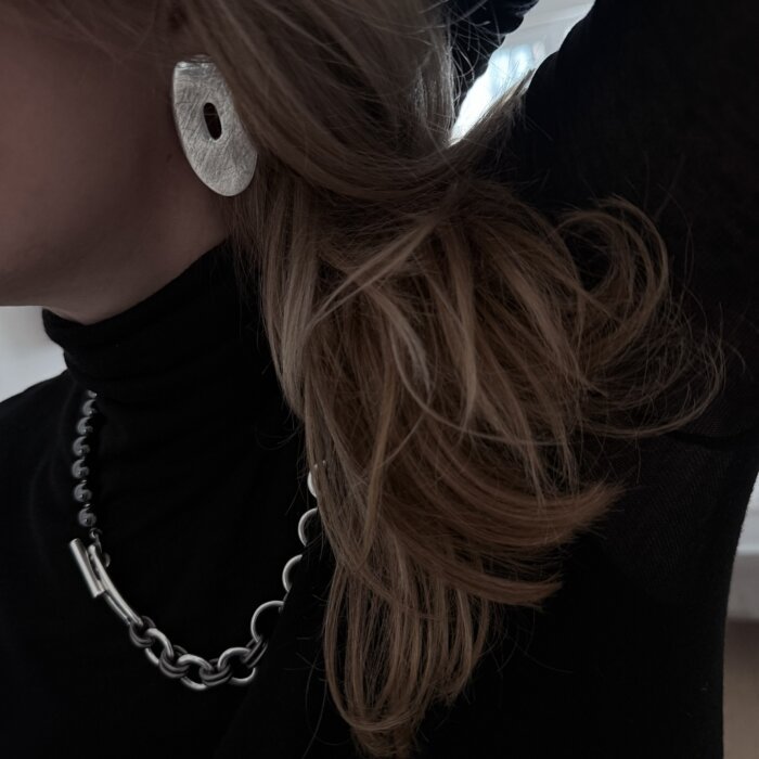 stud earrings Silver plated earrings