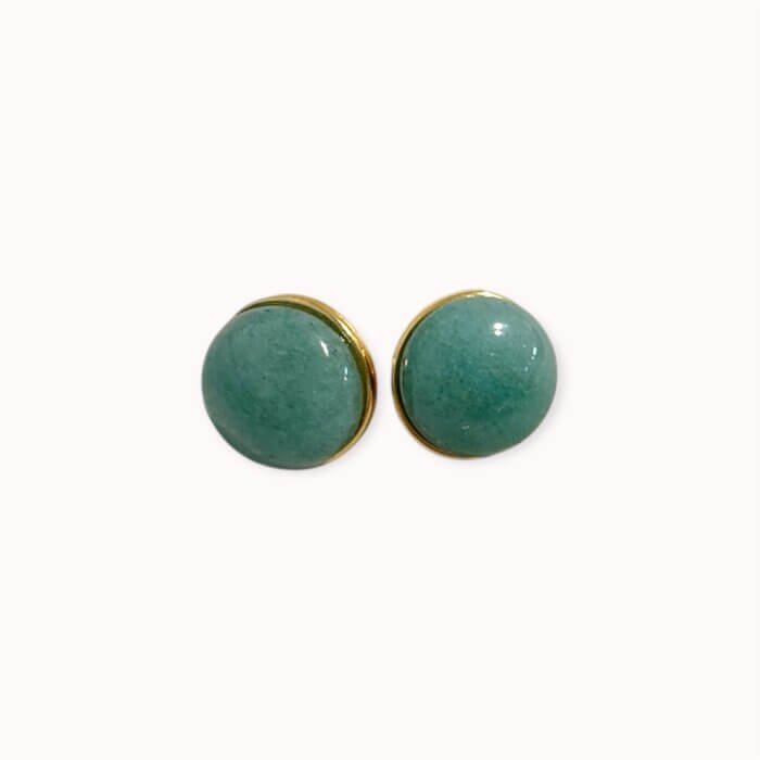Aventurine earrings