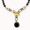 Black onyx necklace
