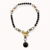 Black onyx necklace