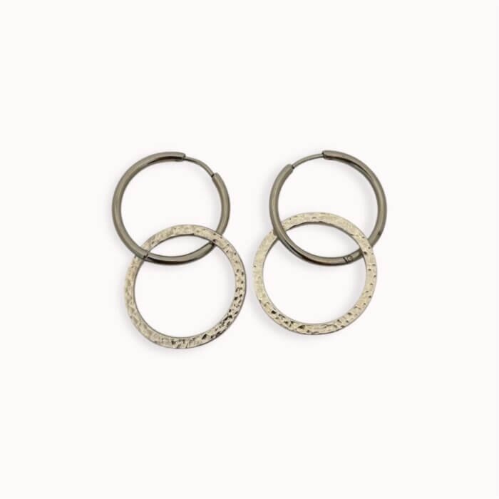 Auksuoti auskarai rinkės